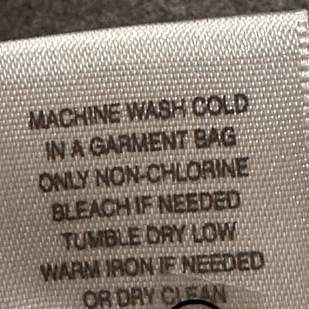 Multiples Ruffled Button Cream And White Linen Bl… - image 4